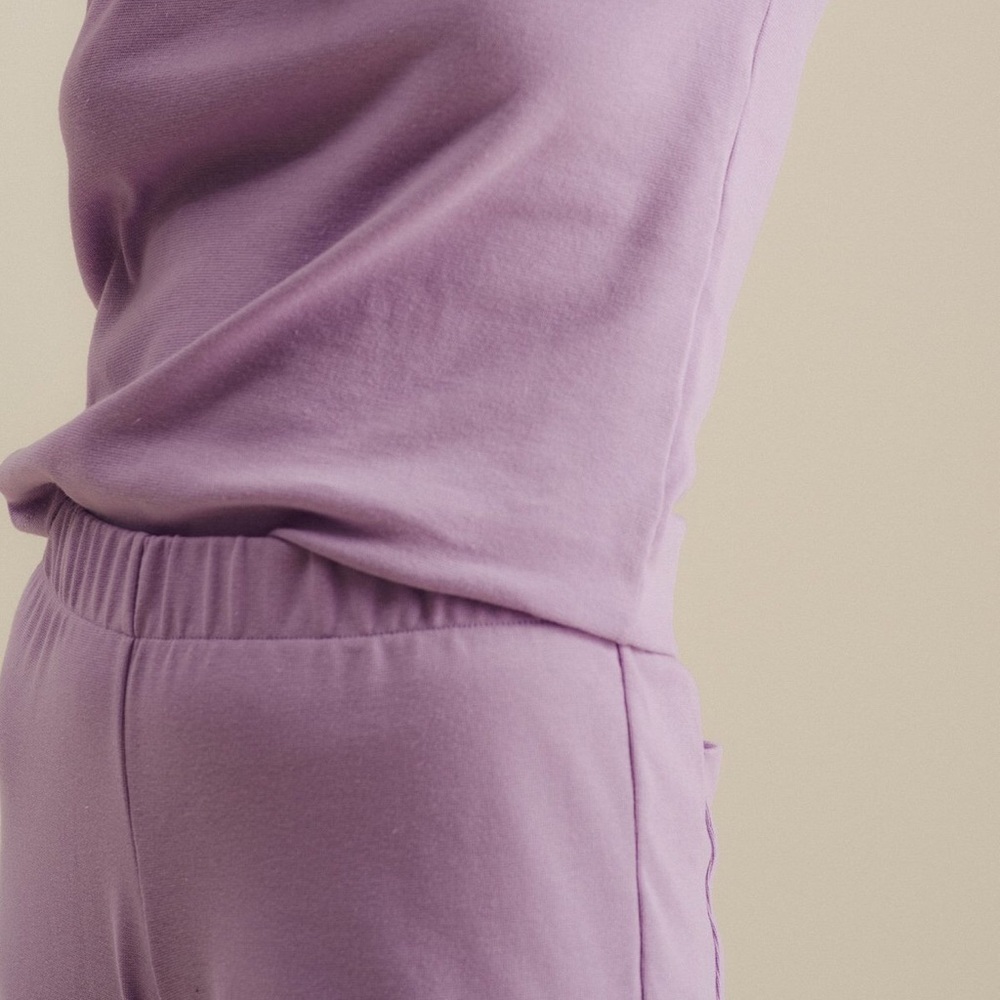 Purple sweatpants from Signe XS